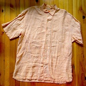 Tommy bahama 100% linen shirt 2XT